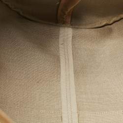 Gucci Light Beige/Tan Micro GG Supreme Canvas Duffle Bag