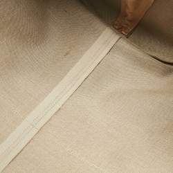 Gucci Light Beige/Tan Micro GG Supreme Canvas Duffle Bag