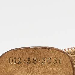 Gucci Light Beige/Tan Micro GG Supreme Canvas Duffle Bag