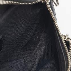 Gucci Black GG Supreme Canvas Small Interlocking G Belt Bag