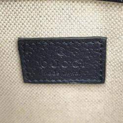  Gucci Beige/Navy/Red Supreme Leather Gg Supreme Ophidia Belt Bag 