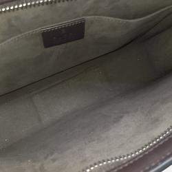 Gucci Brown PVC GG Supreme Web Pouch