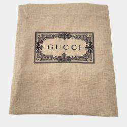 Gucci Black PVC Leather GG Supreme Cherie Line Tote Bag 