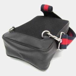 Gucci Black GG Supreme Sling Bag