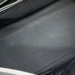Gucci Black Canvas Leather Jumbo GG Duffle Travel Bag