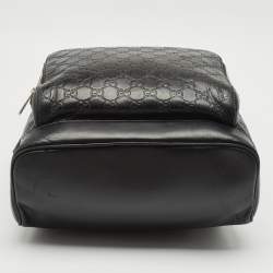 Gucci Black Guccissima Leather Eden Backpack