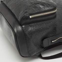 Gucci Black Guccissima Leather Eden Backpack