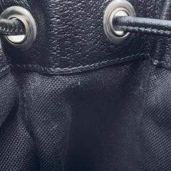 Gucci Black Canvas and Leather Jumbo GG Backpack