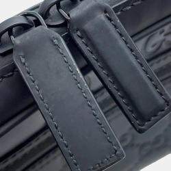 Gucci Black GG Rubber Effect Small Cross Body Bag 