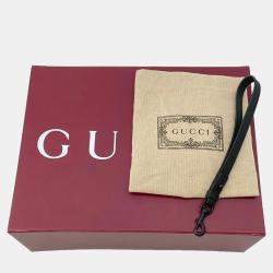 Gucci Black GG Rubber Effect Small Cross Body Bag 