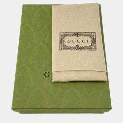 Gucci Grey/Black Cutout Interlocking G Shoulder Bag 