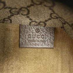 Gucci Beige/Brown GG Supreme Canvas Jackie 1961 Travel Bag