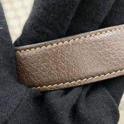 Gucci Beige/Brown GG Supreme Canvas Jackie 1961 Travel Bag