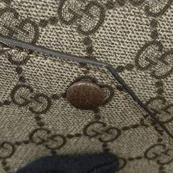 Gucci Beige/Brown GG Supreme Canvas Jackie 1961 Travel Bag