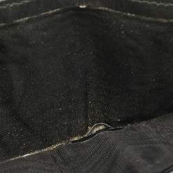 Gucci Black GG Crystals Canvas Bifold Wallet
