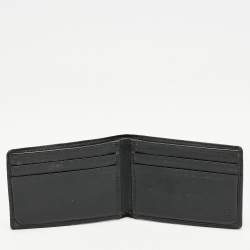 Gucci Black GG Crystals Canvas Bifold Wallet