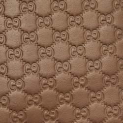 Gucci Brown Microguccissima Leather Long Wallet