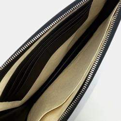 Gucci Grey PVC Supreme GG Clutch