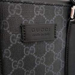 Gucci Black PVC Briefcase