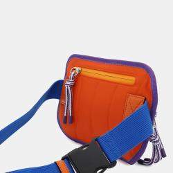 Gucci Gg nylon Belt Bag Blue/Purple Nylon Rubber