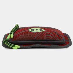 Gucci Gg nylon Belt Bag Gray/Red Nylon Rubber
