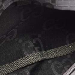 مملوكة مسبقًا حقيبة خصر غوتشي نايلون رمادي GG ريبستوب