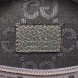 مملوكة مسبقًا حقيبة خصر غوتشي نايلون رمادي GG ريبستوب