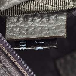 مملوكة مسبقًا حقيبة خصر غوتشي نايلون رمادي GG ريبستوب