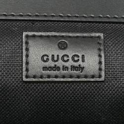 Gucci Black GG Supreme Canvas Backpack