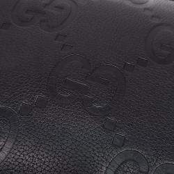 Gucci Black Leather Clutch