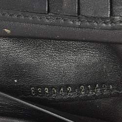 Gucci Black Microguccissima Leather Bifold Compact Wallet
