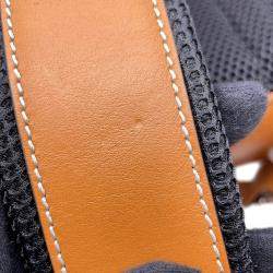 Gucci Interlocking G Rabbit Brown/Red Nylon and Leather Backpack