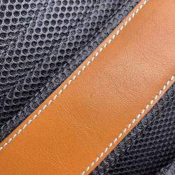 Gucci Interlocking G Rabbit Brown/Red Nylon and Leather Backpack