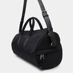 Gucci Duffle Bag Black Nylon Size Medium