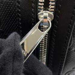 Gucci Gg Embossed Backpack Black Leather