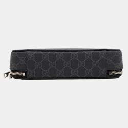 Gucci Gg Supreme Smallshoulder Bag Black Gg Supremecanvas