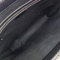 Gucci Black Canvas PVC Crossbody Bag