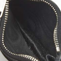 Pre Owned Gucci Blue/Black GG Nylon and Leather Off The Grid Card Case