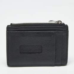 Pre Owned Gucci Blue/Black GG Nylon and Leather Off The Grid Card Case