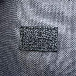 Pre Owned حقيبة حزام غوتشي شعار مرصع جلد أسود