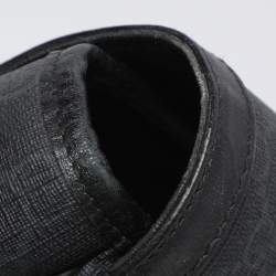 Pre Owned Gucci Grey GG Supreme Canvas and Leather Messenger Bag