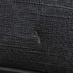 Pre Owned Gucci Grey GG Supreme Canvas and Leather Messenger Bag