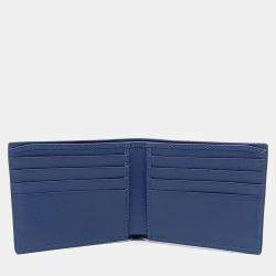 Pre Owned Gucci Black Coated Canvas GG Bifold Wallet