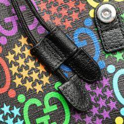 Pre Owned Gucci Gg Psychedelic Large Backpack Multicolor Pvc Leather