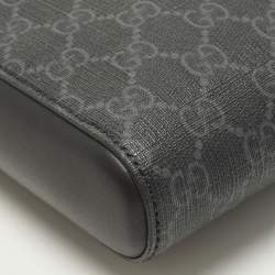 مملوكة مسبقًا Gucci Small Black GG Supreme Canvas Messenger Bag