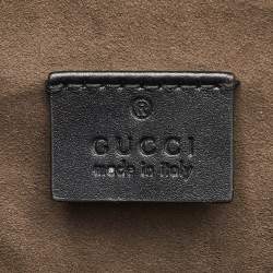 مملوكة مسبقًا حقيبة ظهر غوتشي إيدن جلد وكانفاس جي جي سوبرين بيج وأسود