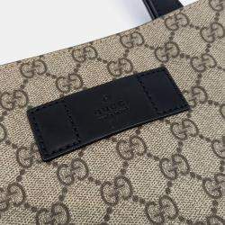 Pre Owned Gucci PVC Supreme PVC Tote  Bag