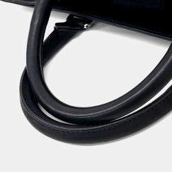 Pre Owned Gucci Grey PVC Pvc Tote And Shoulder Bag