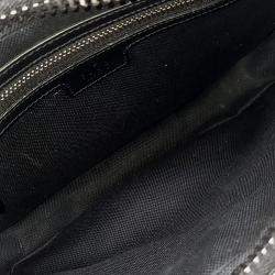 مملوكة مسبقًا حقيبة خصر غوتشي بولي فينيل كلورايد سوبرمية رمادية بحزام