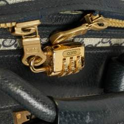 مملوكة مسبقًا حقيبة سفر غوتشي كانفاس سوبر يم جي جي أزرق داكن